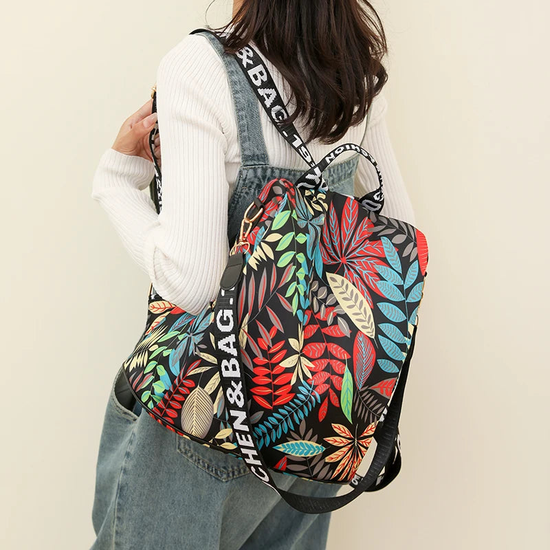 Fashion Backpack Women Oxford Cloth Shoulder Bags School Bag For Teenage Girls Light Ladies Travel Backpack Mochila Feminina Sac